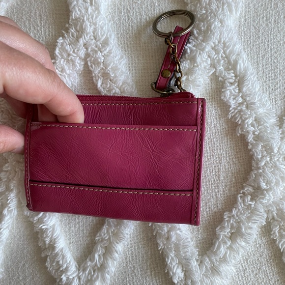 Coach Patent Leather Keychain & Cardholder - Picture 2 of 3